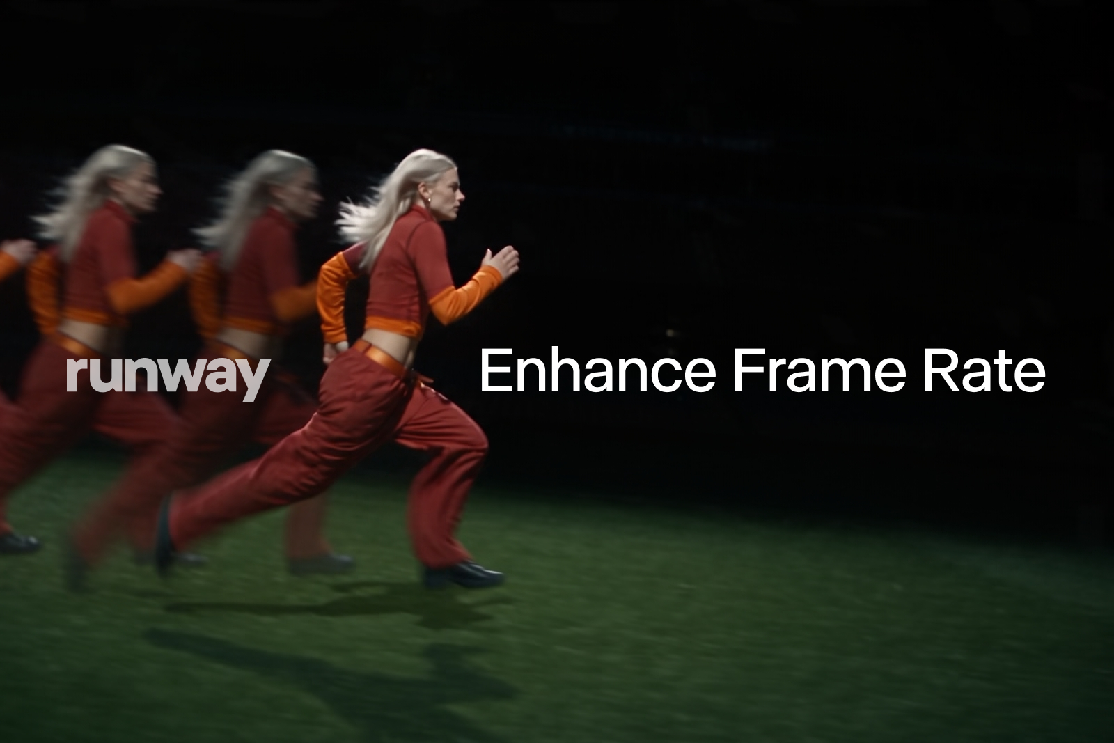 Runway 補幀怎麼用？Enhance Frame Rate 轉 60／120 fps，先分清慢動作與升解析度